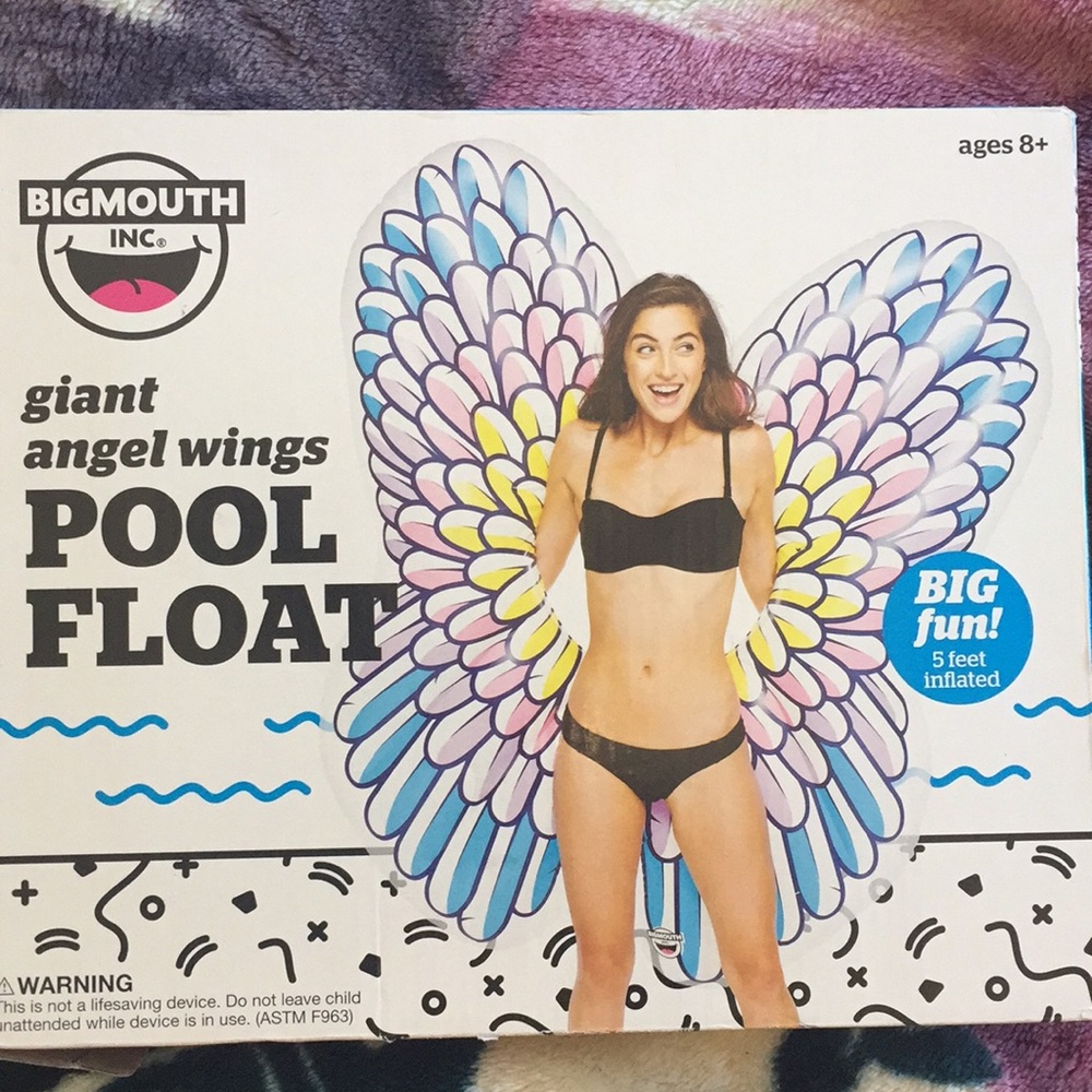 Giant Angel Wings Pool Float